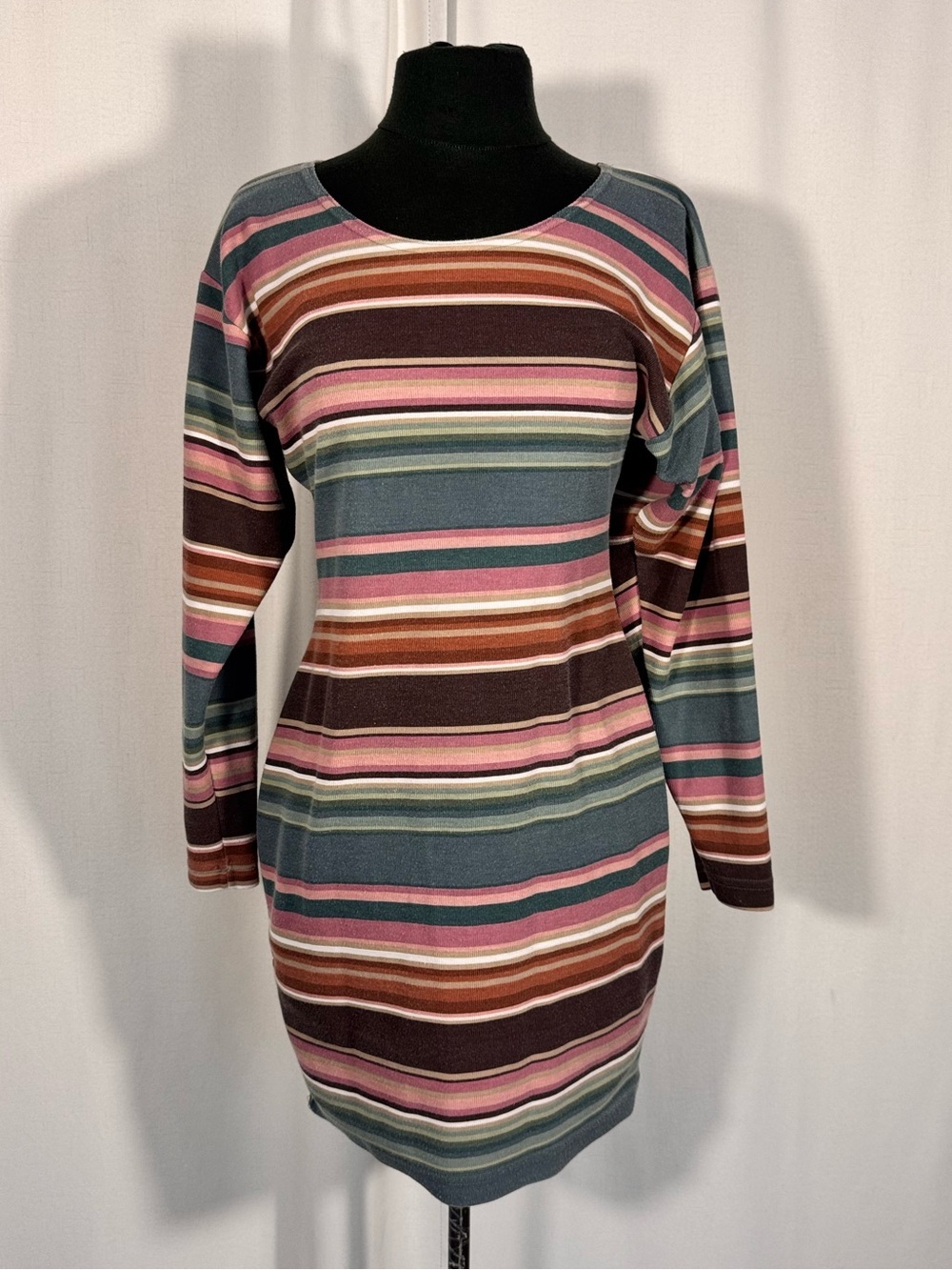 Vintage In Charge Striped Mini Dress